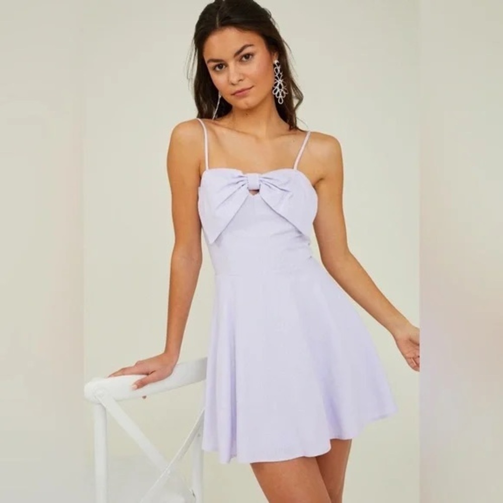 Altar'd State Arlet Bow Dress Sz M